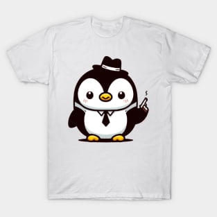 Cute penguin mafia T-Shirt